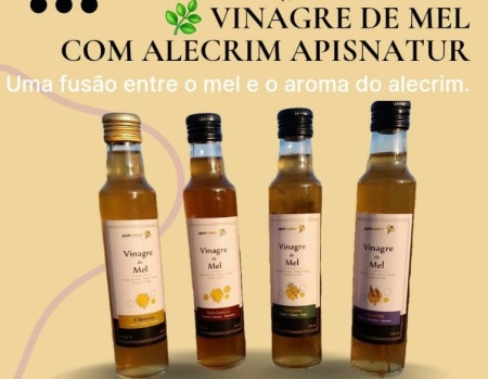 Vinagre de Mel com Alecrim Garrafa de 250ml