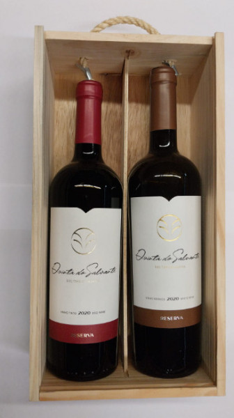 CABAZ Vinho Reserva Quinta do Salvante com caixa (Tinto+Branco)