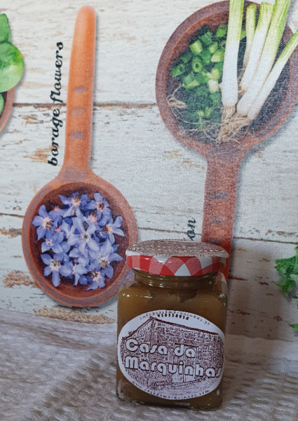 Compota, Doce de maça com noz e Moscatel (150gr)