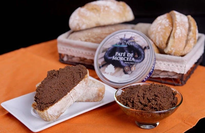 CABAZ de 6 patês 140g variadas de patês da Quinta das Poldras - Img 3