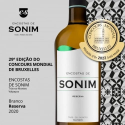 Garrafa Vinho Branco DOC 75cl Encostas de Sonim 13,5%