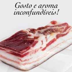Barriga Salgada de Porco Bisaro (nacos) - peso aprox 500g