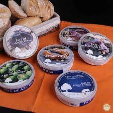 CABAZ de 6 patês 140g variadas de patês da Quinta das Poldras