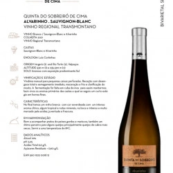 Quinta do Sobreiró de Cima Alvarinho Sauvignon Blanc Branco 2021 - Img 3