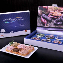 Patê caixa de 6 unidades variadas - monodoses 25gr