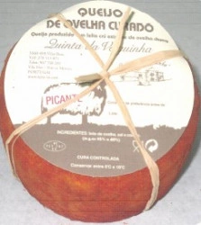 Queijo de ovelha Quinta da Veiguinha Apimentado Picante aprox. 700g