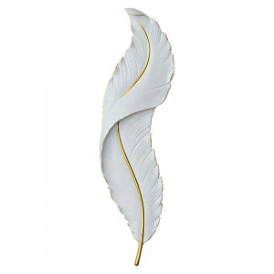 Aplica LED, Model B20986-950, 3 Tipuri De Lumina, 35W, Alb/Auriu - Img 1