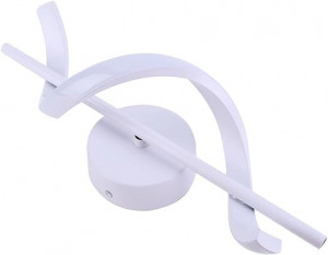 Aplica LED spirala, 10W, ALB, lumina calda/rece/neutra - Img 2