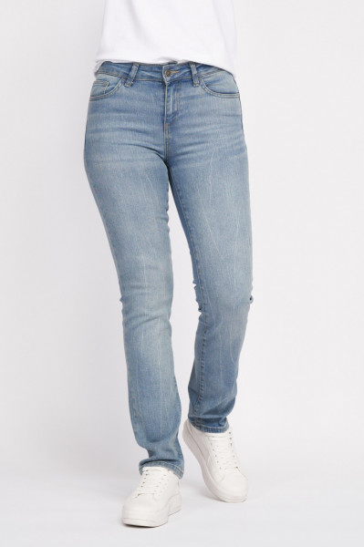 Kenvelo - Dámské Denim Kalhoty dlouhé kalhoty