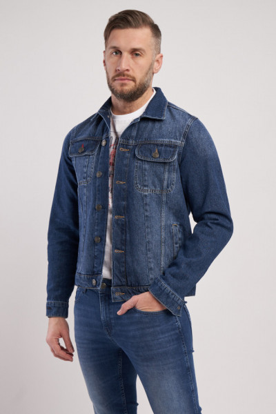 Lee Cooper - Pánské denimové bundy džínsová bunda