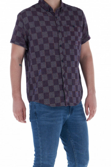 Lee Cooper - Pánská košile s krátkým rukávem