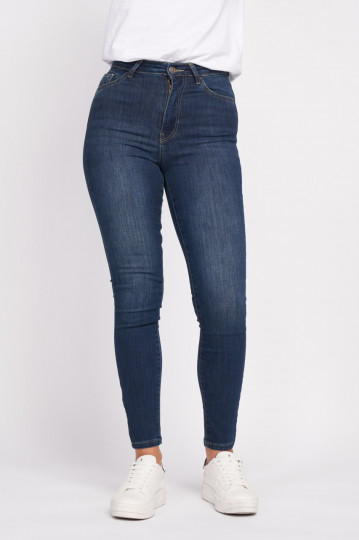 Kenvelo - Dámské Denim Kalhoty dlouhé kalhoty