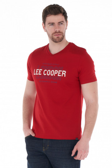 Lee Cooper - Pánské triko s krátkým rukávem