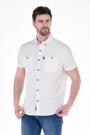 Lee Cooper - Pánská košile s krátkým rukávem