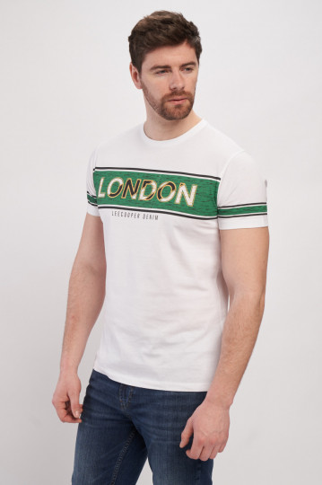 Lee Cooper - Pánské Triko S Krátkým Rukávem