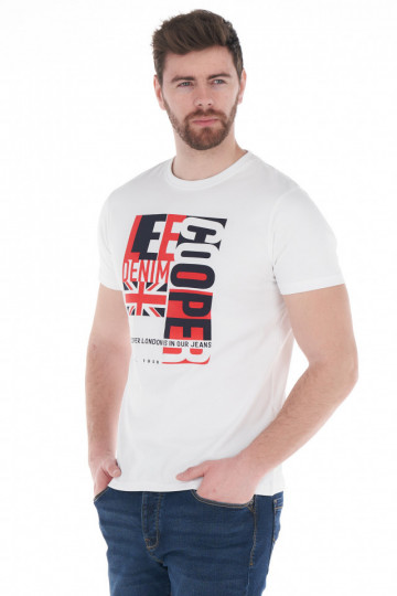 Lee Cooper - bavlněné tričko s logem na boku Lee Cooper
