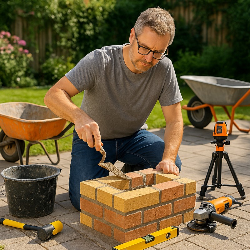 Cum sa construiesti un gratar de caramida in curte