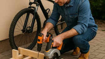 Cum sa construiesti un suport din lemn pentru biciclete