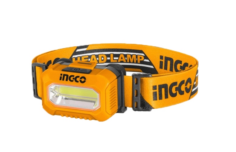 INGCO Lanterna cu suport Cap Super Select, 200 lumeni…