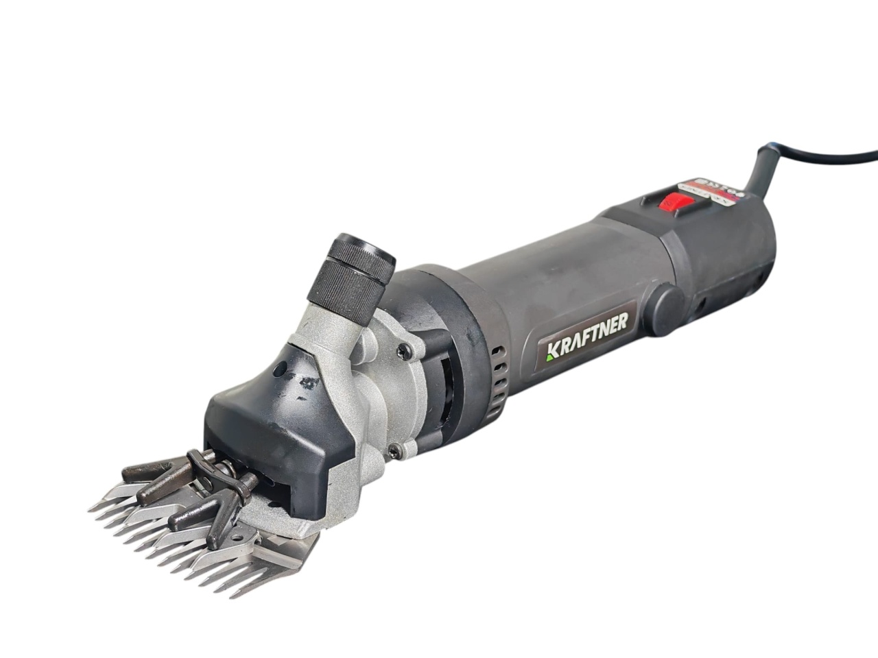 Masina de tuns oi 1500w, 2800rpm, 77mm latime, 6 trepte, turatie variabila, carbuni de rezerva KRAFTNER KF-1542 - imagine 4