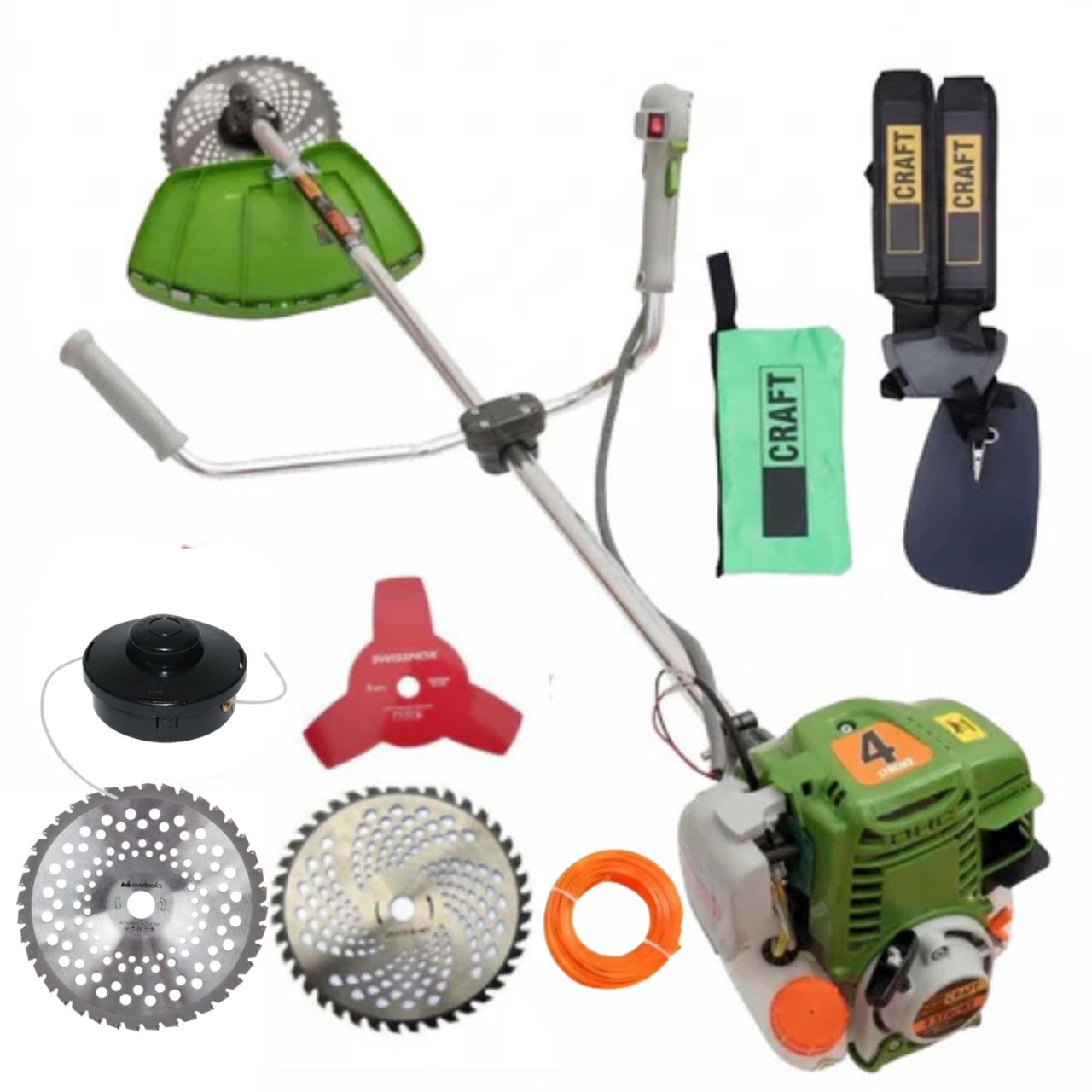 Motocoasa pe benzina 4 timpi T5600, 8.5CP, Stromo-CRAFT model 2026, 58cc