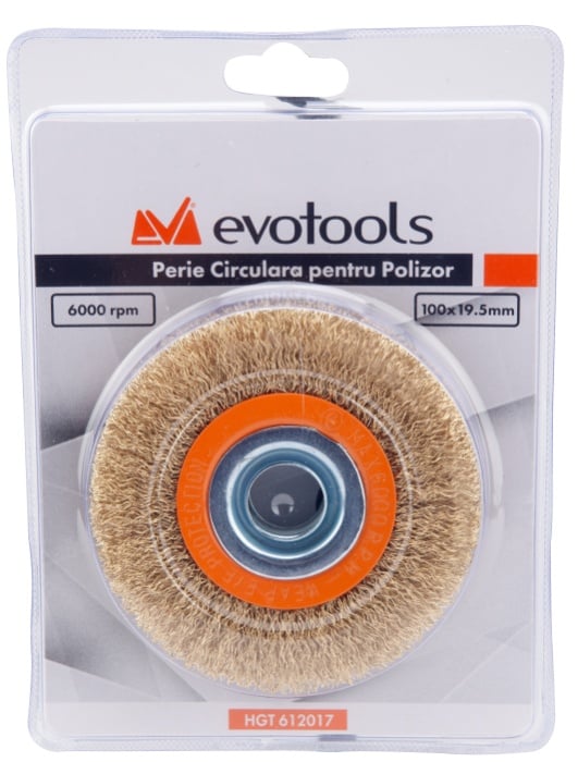 Perie sarma Circulara Polizor de banc 200x32 mm, Evotools 612021 - 1 | YEO