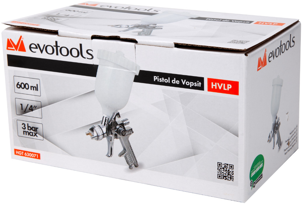 Pistol De Vopsit Hvlp 600 ml; Evotools - 630071 - 1 | YEO