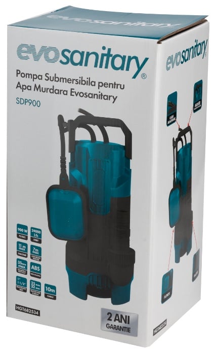 Pompa Submersibila pt Apa Murdara 900 W, SPD Evotools 682534 - 1 | YEO