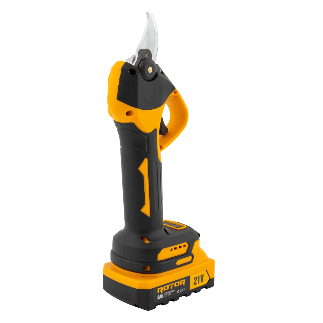 Foarfeca electrica de gradina cu 2 acumulator 3AH, 21V, brushless, 600w, ROTOR RSB21 - 3 | YEO