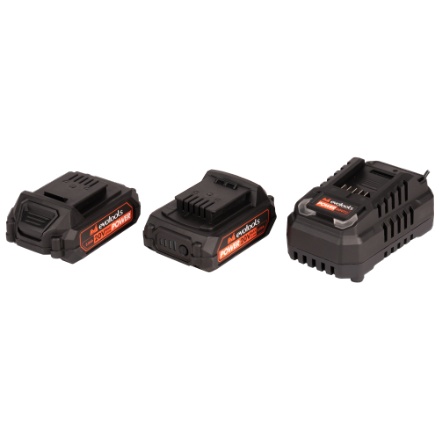 Masina de insurubat cu percutie brushless EvoTools 683869, kit MAX 20V, 2 acumulatori 2Ah, incarcator rapid, cuplu 50Nm, 2 viteze, mandrina metalica 13mm - imagine 3