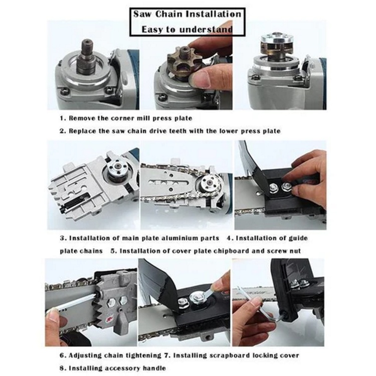 Adaptor tip drujba pentru flex 34cm 1200 W WAINER M6 - 2 | YEO