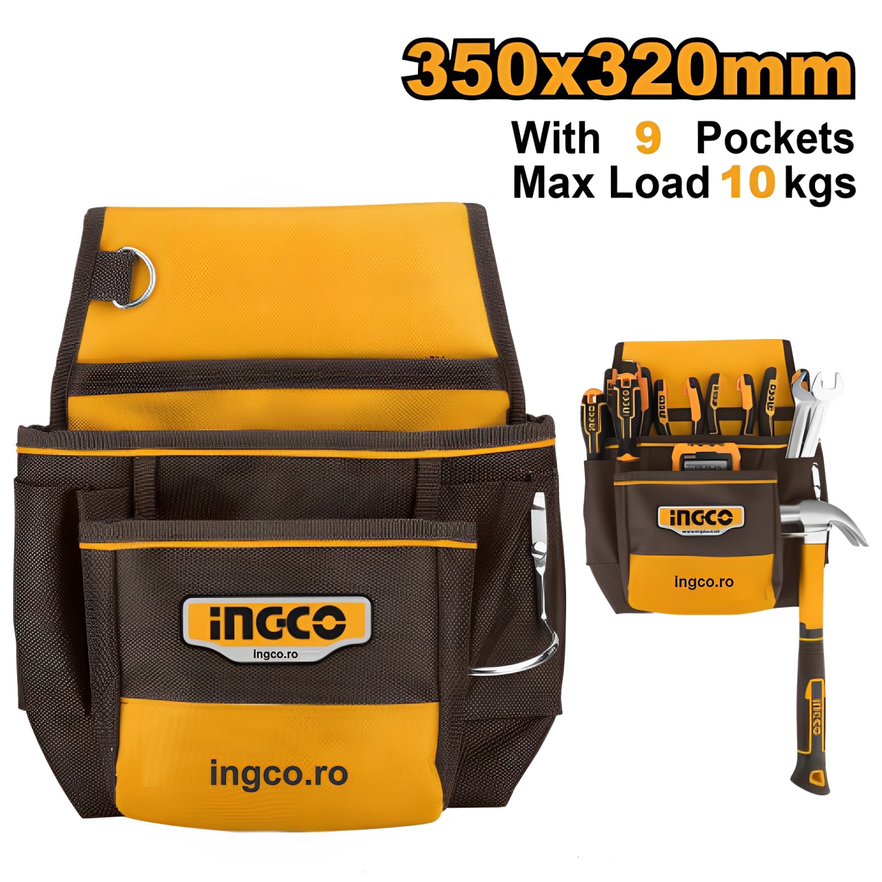 Centura pentru Scule 35x32cm INGCO HTBP010128 - 1 | YEO