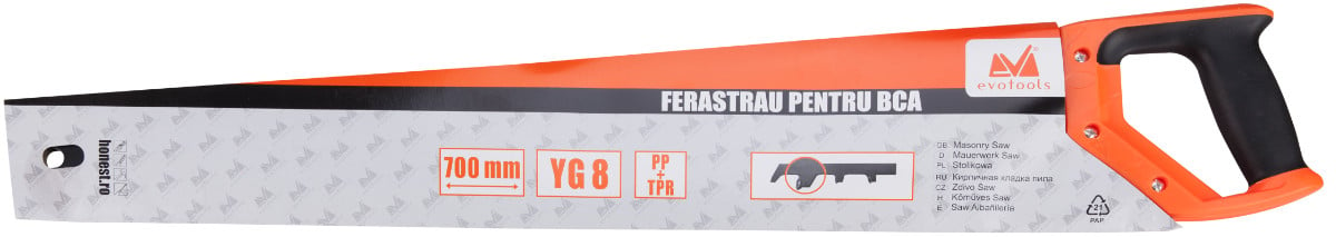 Fierastrau Bca Ets 700 mm; Evotools - 639027 - 2 | YEO