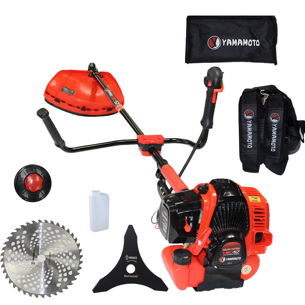Motocoasa benzina 2t timpi 6CP, 52CC, 10000RPM, Yamamoto YBC-57