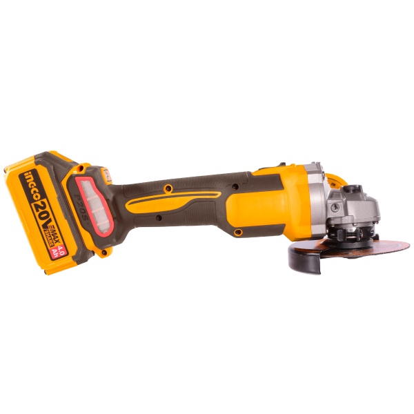 Polizor Unghiular Brushless 20V 125mm 1200W cu variator turatie, 9000rpm, fara acumulator INGCO – CAGLI221253 - imagine 6