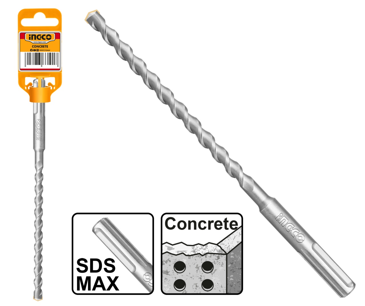 Burghiu Beton SDS MAX 18x540mm