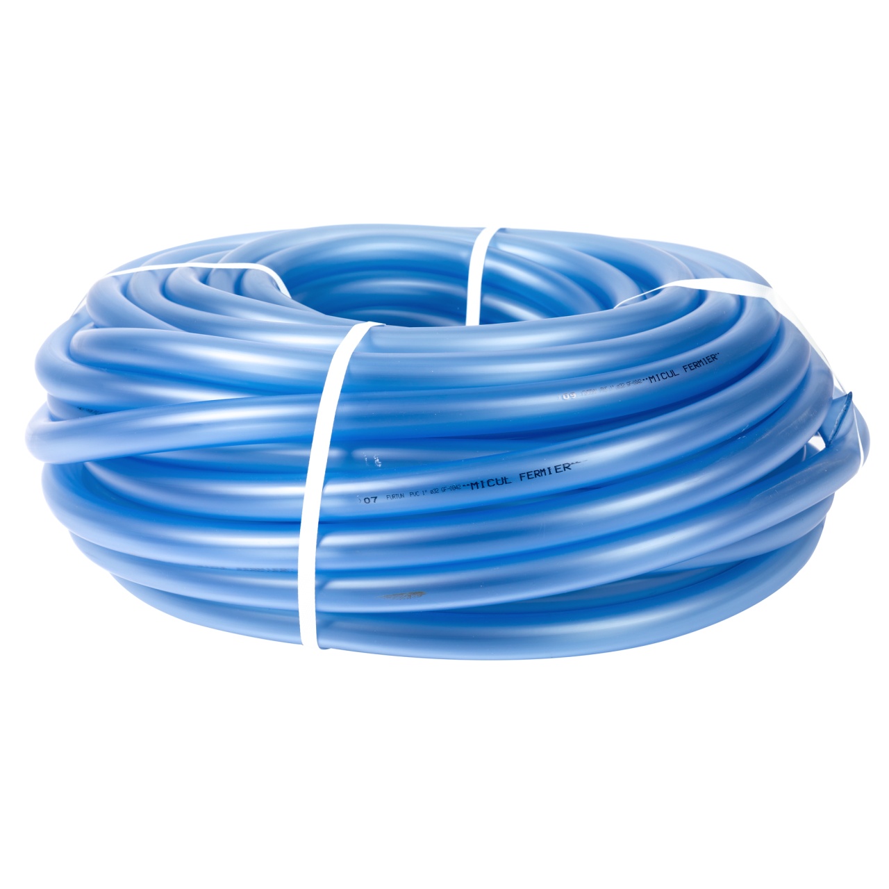 Furtun apa PVC 1/2 inch, 50m, transparent pentru gradina, 12.7mm - 2 | YEO