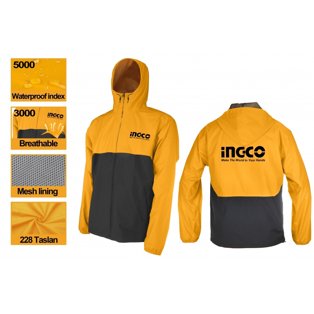 Geaca Rezistenta la Apa Vant XL INGCO HJATL2281.XL - 1 | YEO