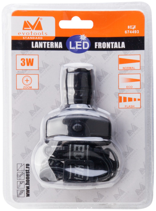 Lanterna Frontala cu Led pentru cap - 1 | YEO