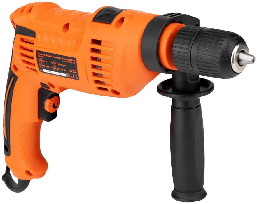 Masina de gaurit cu percutie 650W, 2850rpm, mandrina 13mm, Evotools EPTO 681625 - 2 | YEO