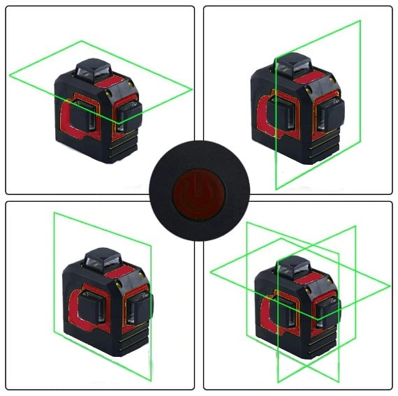 Nivela laser 12 linii, 40m, 360 grade uz exterior WAINER TL2 - 3 | YEO