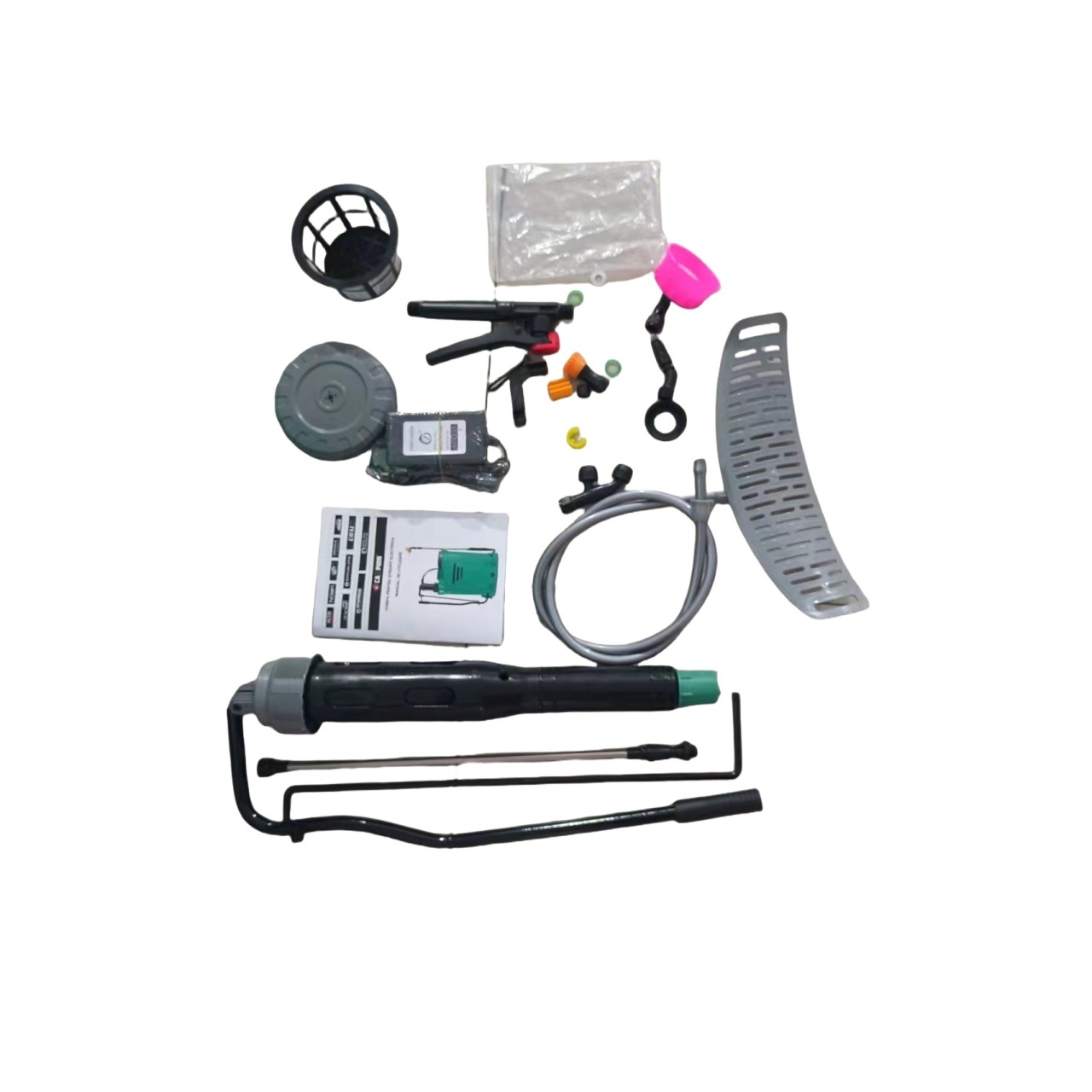 Pompa pentru Stropit Electrica pe Baterie CMP1670, 16L, 6 Bar, Acumulator 8Ah, Autonomie 9 Ore, Sistem 2 in 1 Electric si Manual, Lance Inox Extensibila 100cm, 5 Duze, Incarcator 12V, Regulator Presiune, Bretele Reglabile - view 3