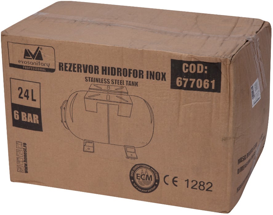 Rezervor Hidrofor Inox 6 Bar 24 L, Evotools 677061 - 1 | YEO