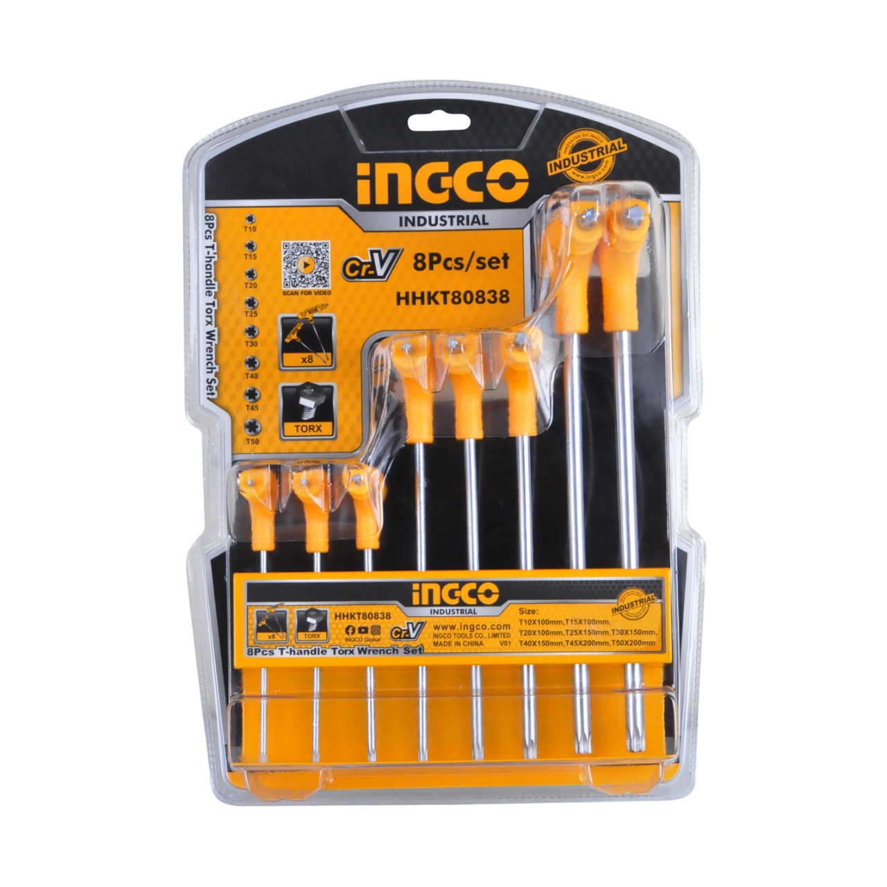 Torx in T Set 8buc - 1 | YEO