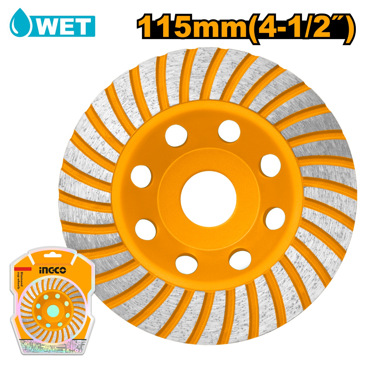 Disc Diamantat Slefuit Turbo 125mm