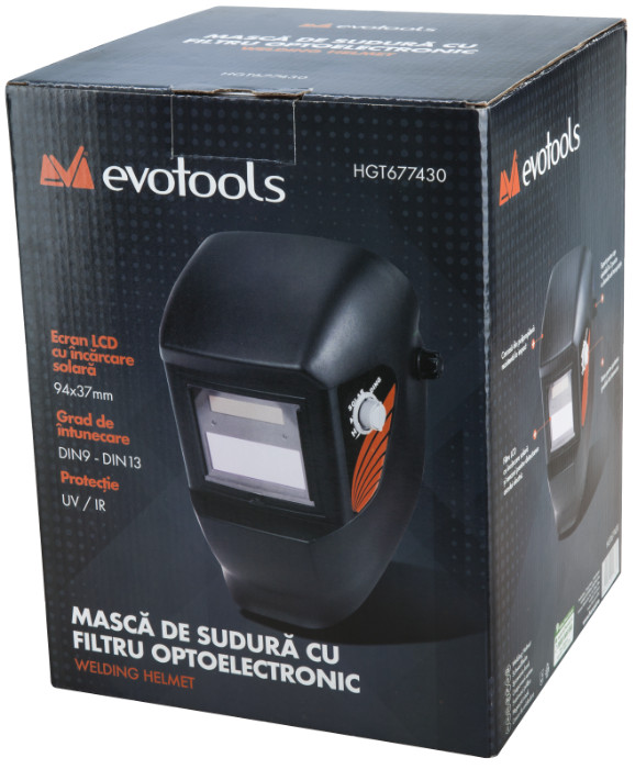 Masca Sudura automata Cu Filtru Optoelectronic LCD Evotools 677430 - 1 | YEO