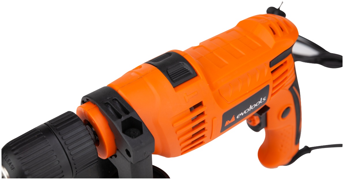 Masina de gaurit cu percutie 650W, 2850rpm, mandrina 13mm, Evotools EPTO 681625 - 3 | YEO