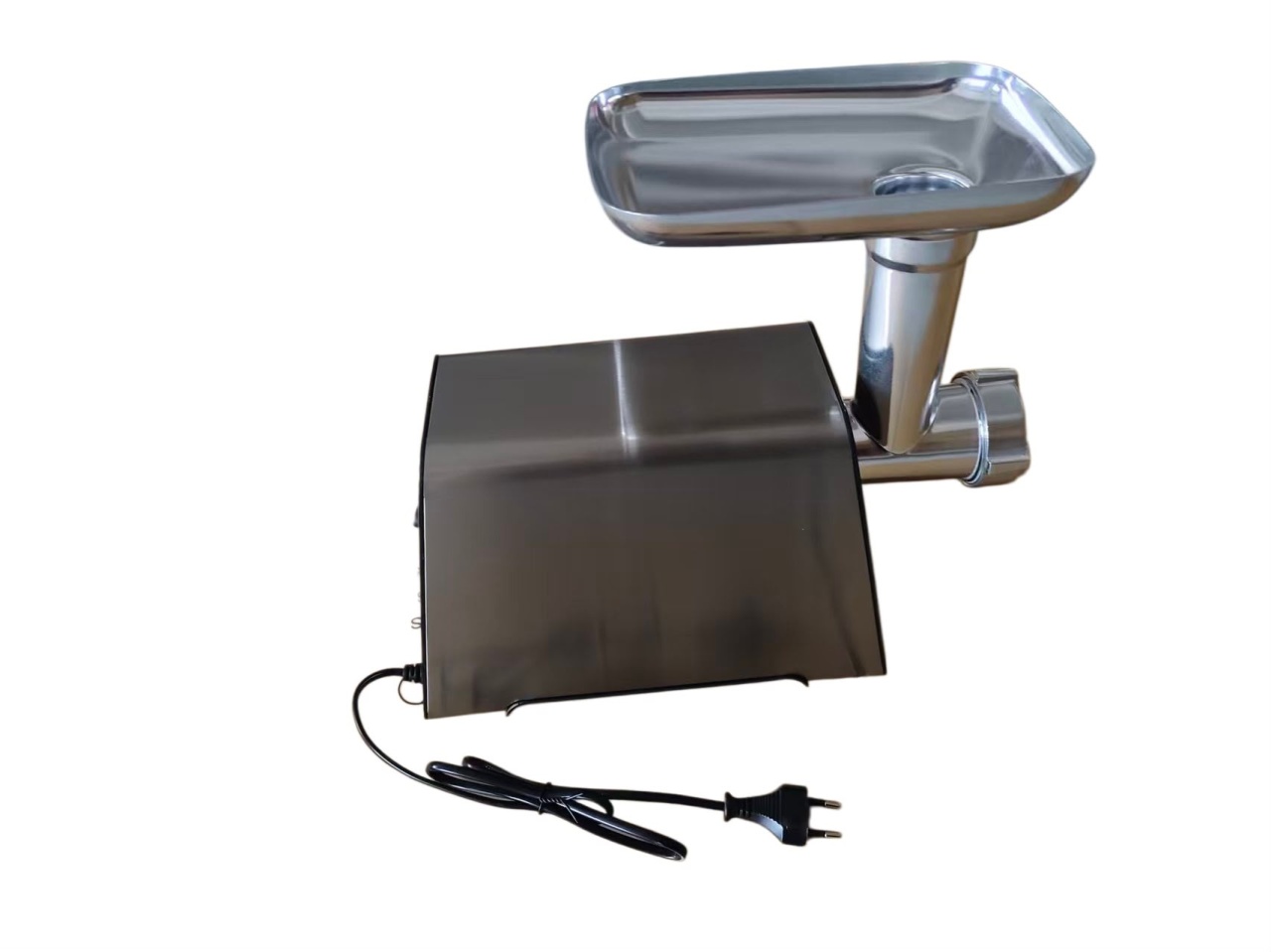 Masina de tocat carne INOX, 3500W, functie reverse, 3 in 1 cu adaptor chiftele, carnati CAMPION PROFESSIONAL - view 4