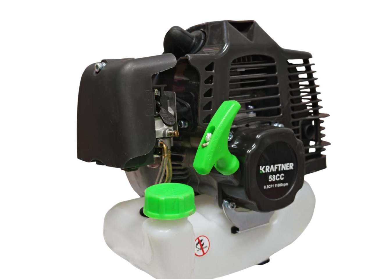 Motocoasa pe benzina 8.3cp, 11.000rpm, 58cc, accesorii incluse, KRAFTNER KF-2408 - imagine 5