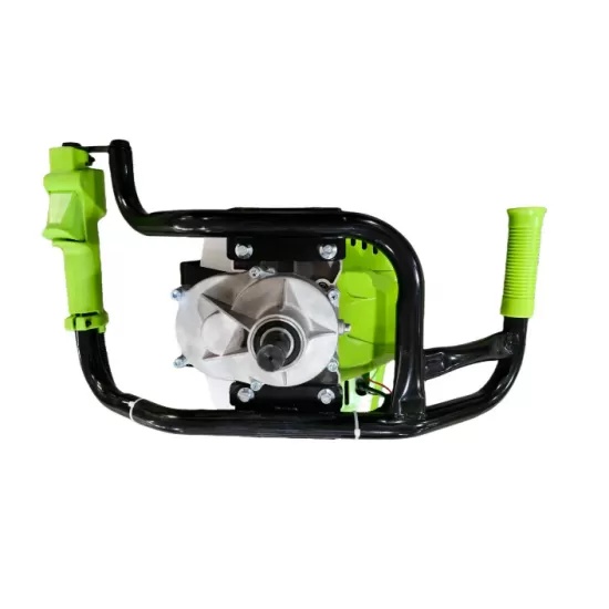 8.5CP + burghiu 150mm* Motoburghiu pe benzina Campion, 8.5CP, motor 2 timpi 58cc, 9200rpm, burghie 100-300mm, adancime 800mm, rezervor 1.2L, set forare pamant, model verde Italian Fresho CMP4350G GT-4350 - imagine 5